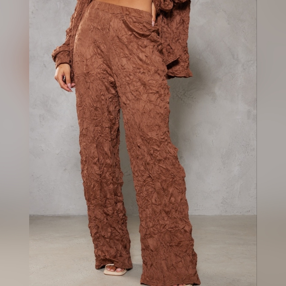 Chocolate Crinkle Texture 2Piece Set - Picture 3 of 3